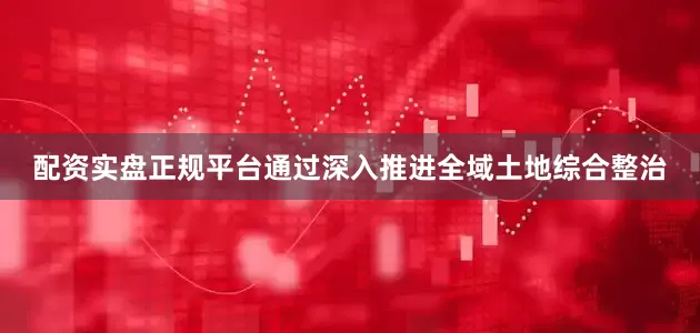 配资实盘正规平台通过深入推进全域土地综合整治